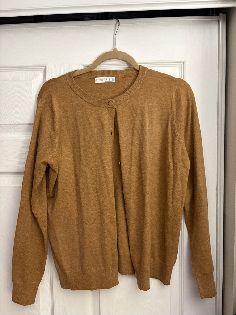 Primark Camel Cardigan Sweater